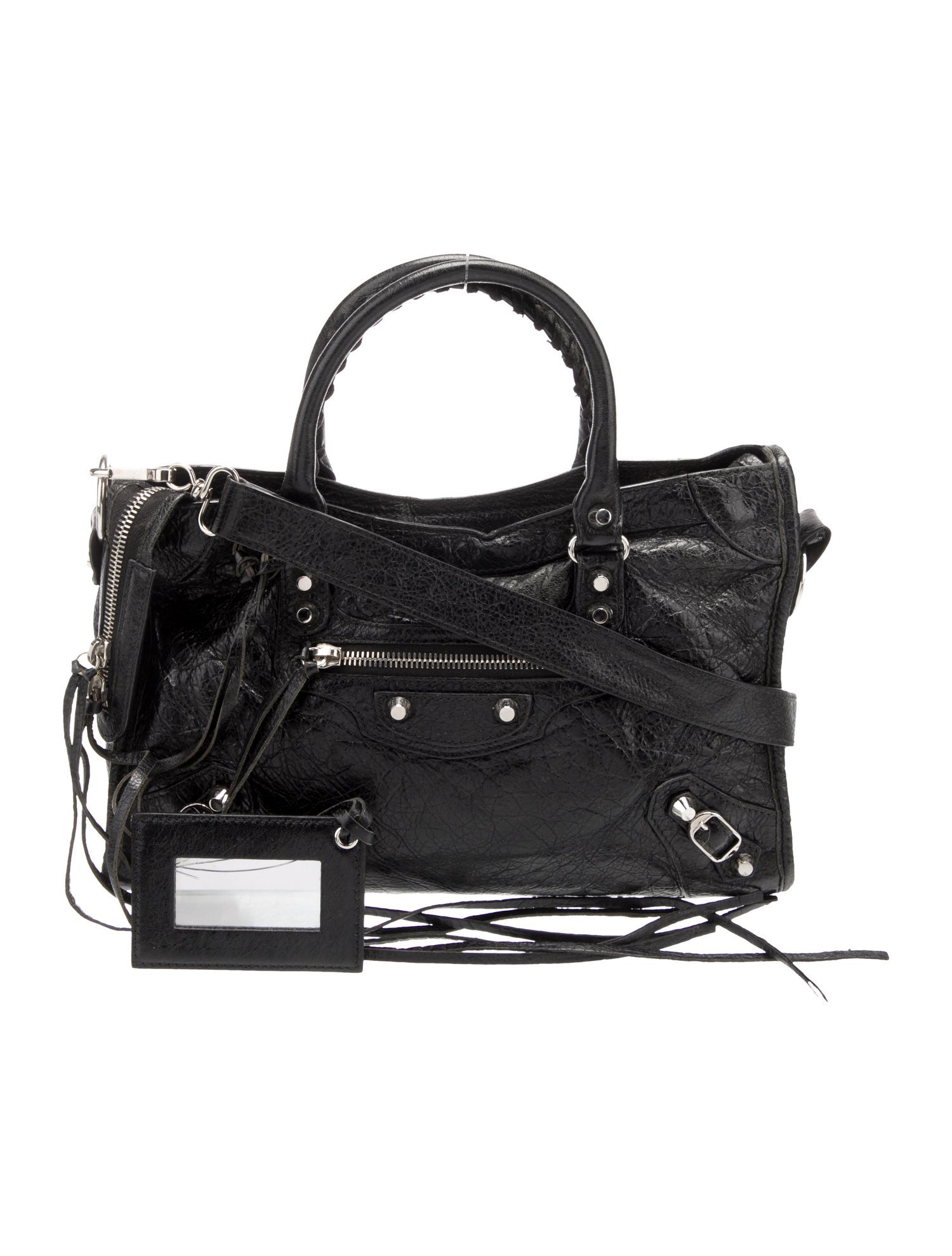 Balenciaga Leather Motocross Classic City